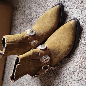 Ash Western Cowboy Boots Ankle sz36